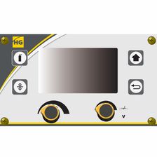 Сварочный полуавтомат HUGONG EXTREMIG 200 III LCD (органы управления)