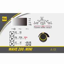 Сварочный аппарат HUGONG WAVE 200 III MINI (органы управления)