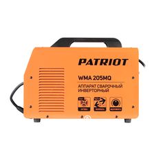 Cварочный инвертор PATRIOT WMA 205MQ MIG/MAG/MMA