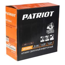 Сварочный инверторный аппарат PATRIOT WM230DVC MMA