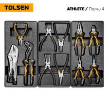 Набор инструментов TOLSEN ATHLETE в черной тележке, 189 предметов фото 5
