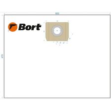 Мешки для пылесосов BORT COMET, DELFIN, EINHELL BB-04U 5шт