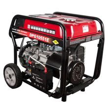 Бензиновый генератор DDE DPG10551E (встроенные колеса)