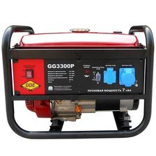 Бензогенератор DDE GG3300P (ручной запуск)
