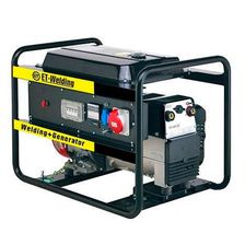 Сварочный генератор GENMAC ET GM 220R - бензиновый двигатель 3,5-6,5 кВт, 220/380 В