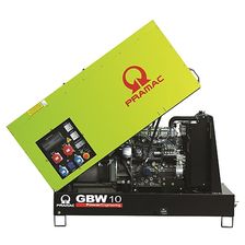Дизельный генератор PRAMAC GBW10Y Linz трехфазный в кожухе