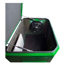 Кожух для генератора РДУ Кондор тихий зимний 1200 RAL 6002 - фото 3