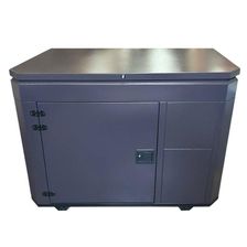 Кожух для генератора РДУ Кондор тихий зимний 1600 RAL 8019 2 вентилятора - фото 1