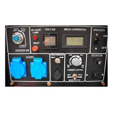 Генератор TSS DGW-5.0/200E-R - цифровая панель управления