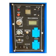 Генератор TSS DGW 5.0/200ES-R - цифровая панель управления