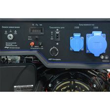 Бензогенератор TSS SGG 6000 EHA (панель управления)