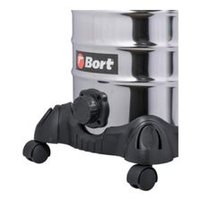 Строительный пылесос BORT BSS-1230-DUO колеса
