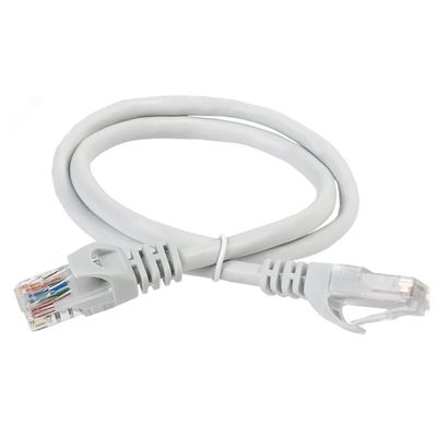 Кабель патч-корд U/UTP 5e кат. 0.5м ITK PC01-C5EU-05M