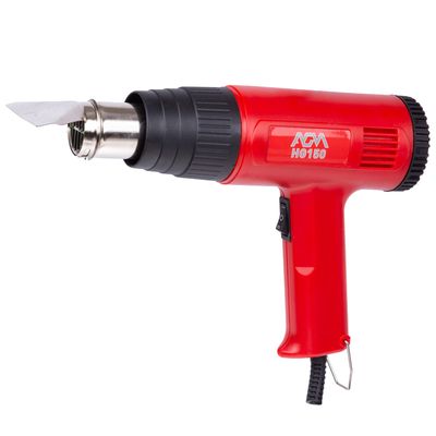 Фен строительный электрический AGM HG 150 / 1500Вт 300-400 градусов 280-480 л/мин