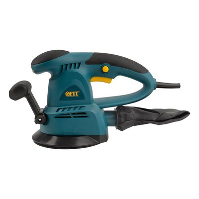 Шлифмашина эксцентриковая FIT 430 Вт 6000-11000 об/мин 150 мм 2,2 кг липучка коробка 80586