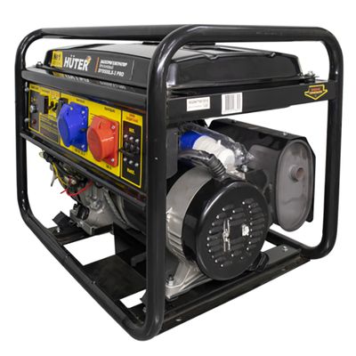 Генератор Huter DY9500LX-3 PRO-электростартер (380В/220В)  