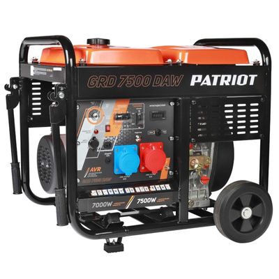 Генератор дизельный PATRIOT GRD 7500DAW 11,5лс, 7500Вт