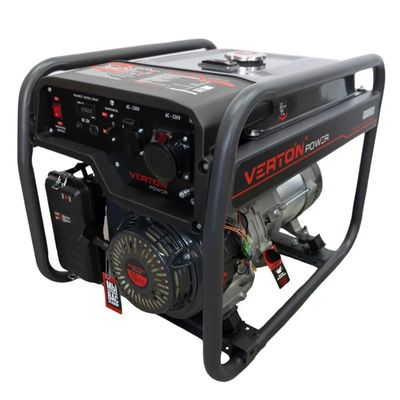 Генератор бензиновый VERTON POWER GG6500 (5,0/5,5 кВт, 230В, 13л.с., ручной старт, 12В, бак 22л