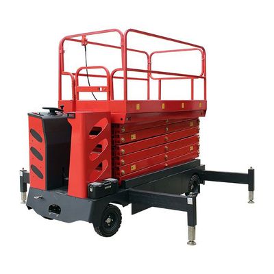 Самоходный ножничный подъемник OXLIFT QZ-030-090 WD 9000 мм 300 кг