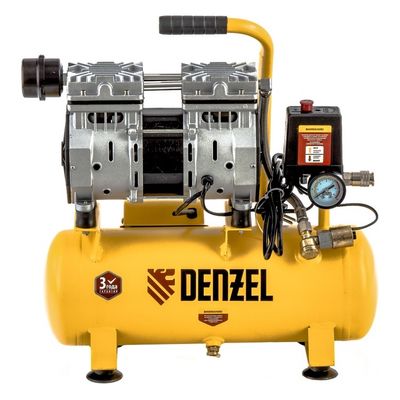 Компрессор Denzel DLS650/10 (0,88 л.с.)
