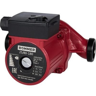 Циркуляционный насос Rommer 25/80-180 - фото 1
