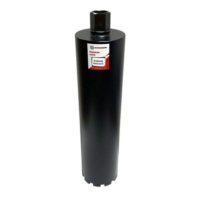 Алмазная коронка RedDiamond Premium Wave d126/450/24х3,5х10/10, 1 1/4
