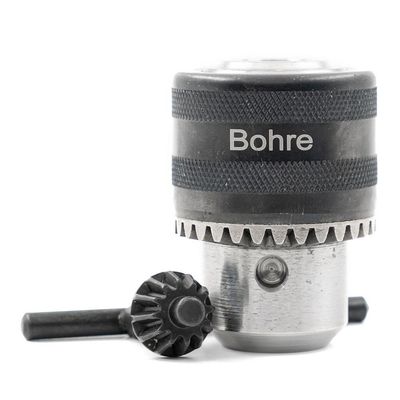 Патрон сверлильный Bohre трехкулачковый с ключом 1,5-13 мм 1/2-20 UNF - фото 1