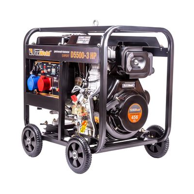 Дизельный генератор FoxWeld Expert D5500-3 HP - фото 1