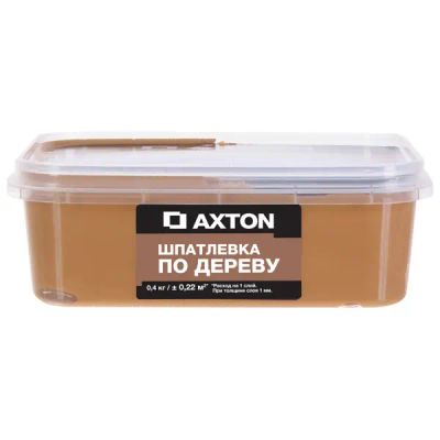 Шпатлёвка Axton для дерева 0.4 кг антик - фото 1