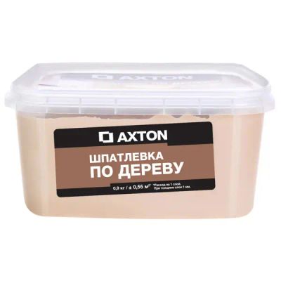 Шпатлёвка Axton для дерева 0.9 кг цвет белое масло - фото 1