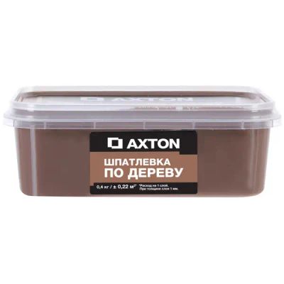 Шпатлёвка Axton для дерева 0.4 кг хани - фото 1