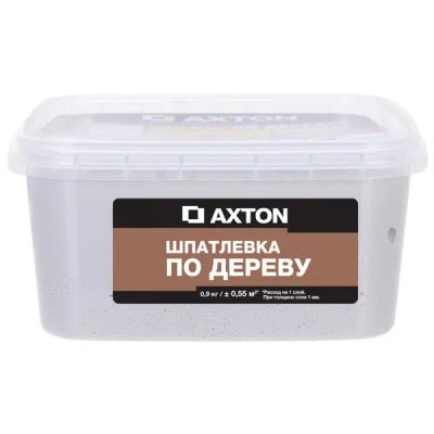 Шпатлёвка Axton для дерева 0.9 кг тач - фото 1