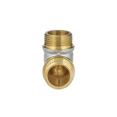 Угольник лат реборд Ду25 р/р никель Aquasfera 9005-03 - фото 1