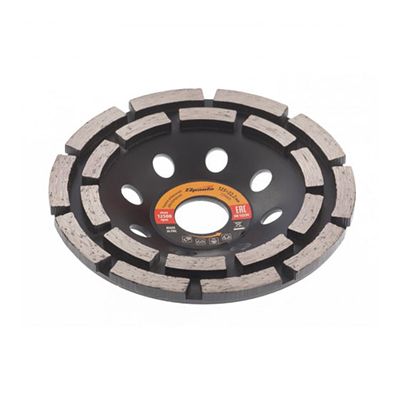 Двухрядная алмазная чашка Sparta 125 мм