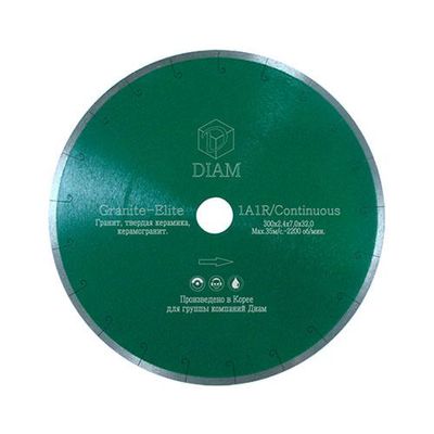 Алмазный диск Diam Granite-Elite d 350 мм (гранит)