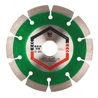 Диск сегментный по граниту с алмазным покрытием Diam Pro Line Lazer 350x3,2x10x32/25,4