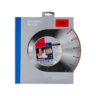 Алмазный диск Fubag Universal Extra 300х25,4 мм