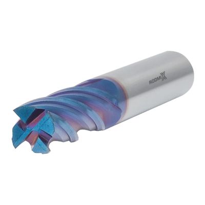 Концевая фреза RODMIX 4 зуба HRC 65 Nano Blue 4x8x50 R03
