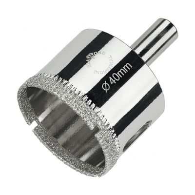 Алмазная коронка Diamond Industrial 40 мм по керамике, плитке и стеклу - фото 1