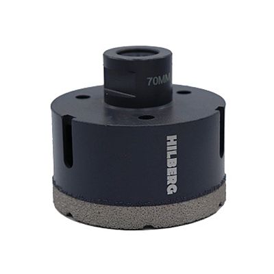 Коронка алмазная Hilberg Super Hard 3T М14 70х35 мм М14 