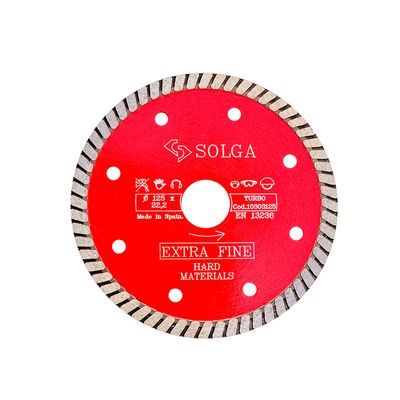 Диск алмазный по керамике Solga Diamant HARD MATERIALS 125x22,23 мм (гранит, керамогранит)