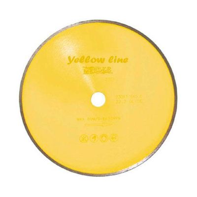 Диск алмазный сплошная кромка Yellow Line Ceramics 180 мм по керамике