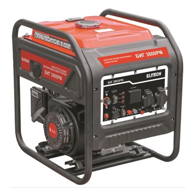 Генератор бензиновый инверторный Elitech БИГ 3800РМ - фото 1