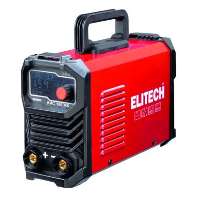 Аппарат сварочный инверторный Elitech АИС 180 ЖК - фото 1