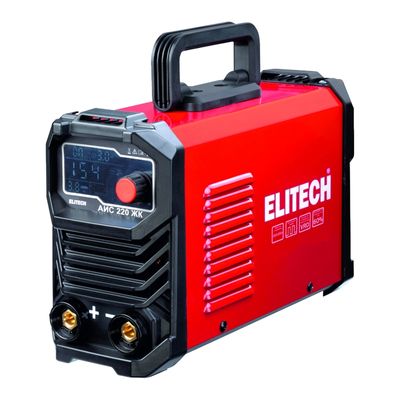 Аппарат сварочный инверторный Elitech АИС 220 ЖК - фото 1