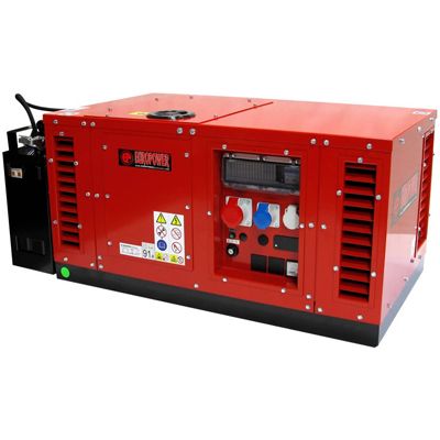Бензиновый генератор в шумозащитном кожухе EUROPOWER EPS 15000 ТЕ 15 кВт