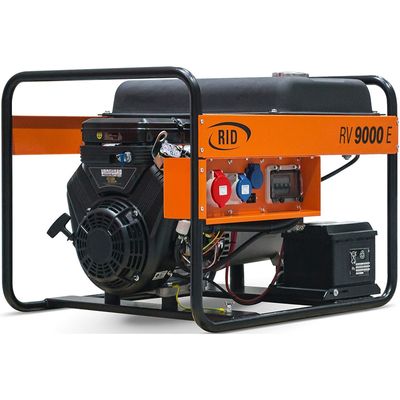 Генератор бензиновый RID RV 9000 E трехфазный