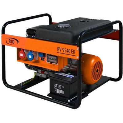 Генератор бензиновый RID RV 9540 ER трехфазный