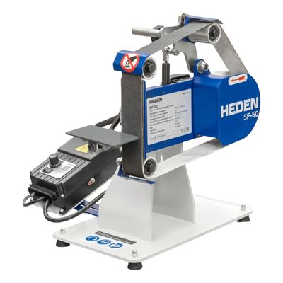 Мобильный ленточный шлифовальный станок Heden SF-50 - фото 1