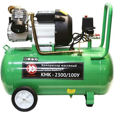 Компрессор масляный Калибр КМК-2300/100У коаксиальный